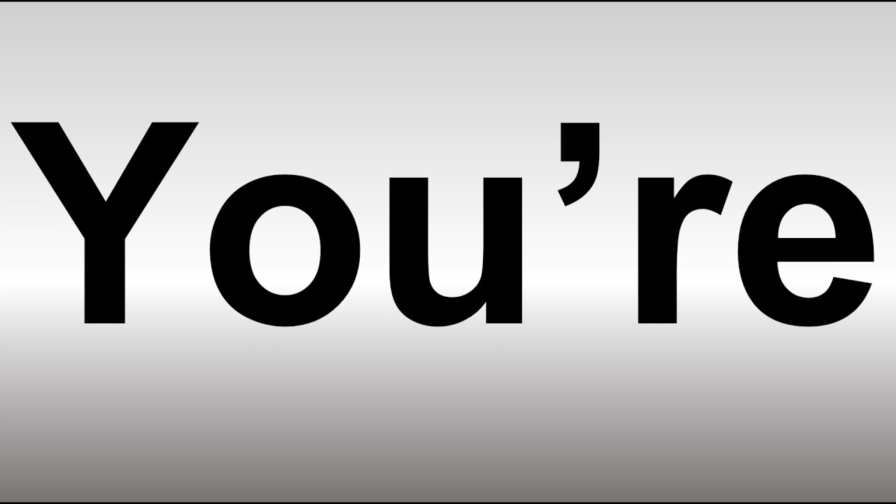 “YOU ARE” – THE COMMENT